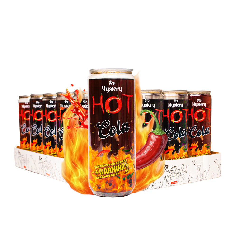 ACR Hot Cola – Fruchtige Cola mit Kick | 12er & 24er 330ml Packung