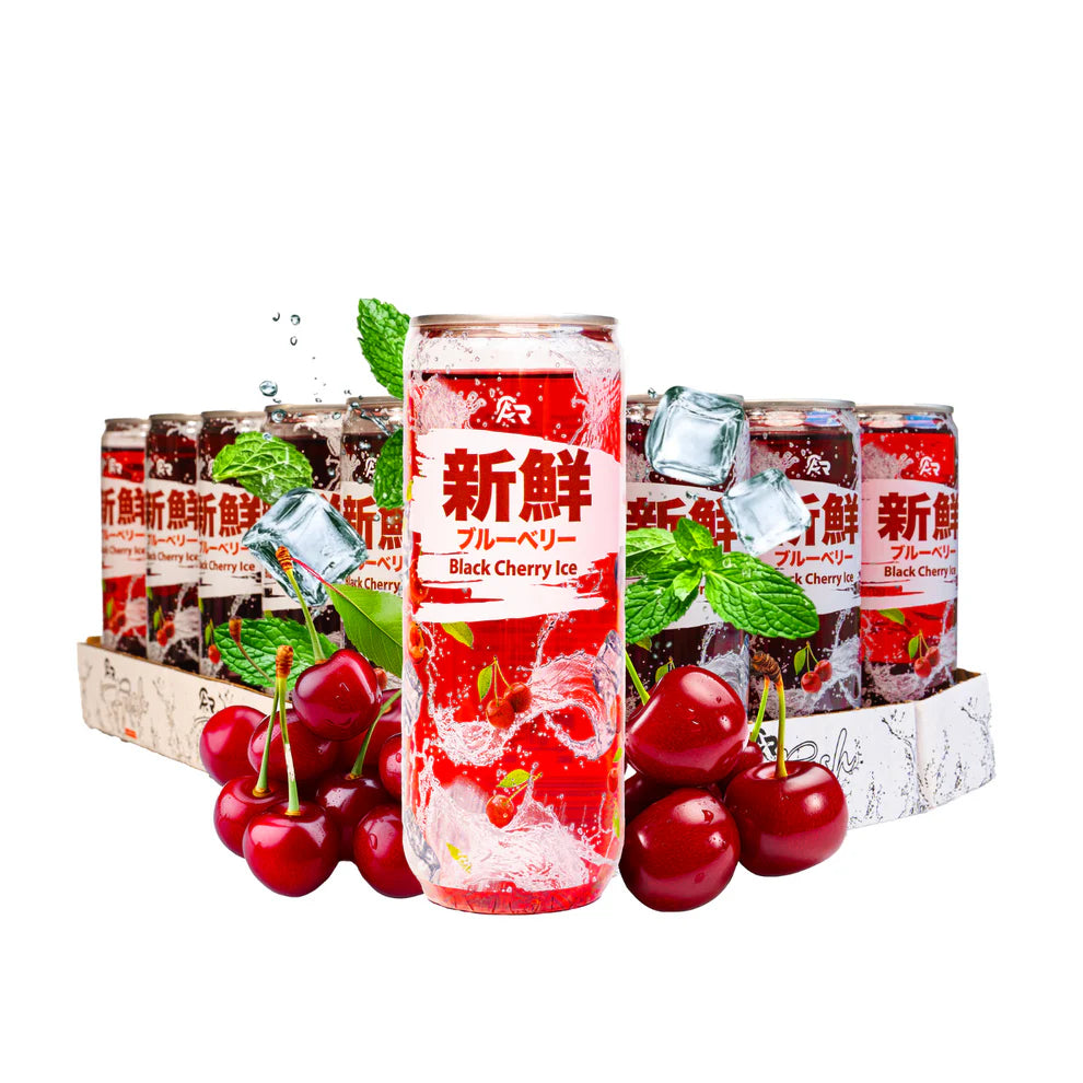 Asia - Black Cherry Ice 3er | 12er & 24er 330ml Packung