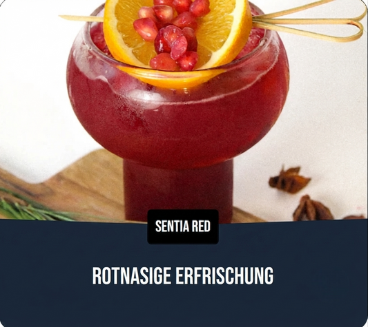 Rotnasige Erfrischung