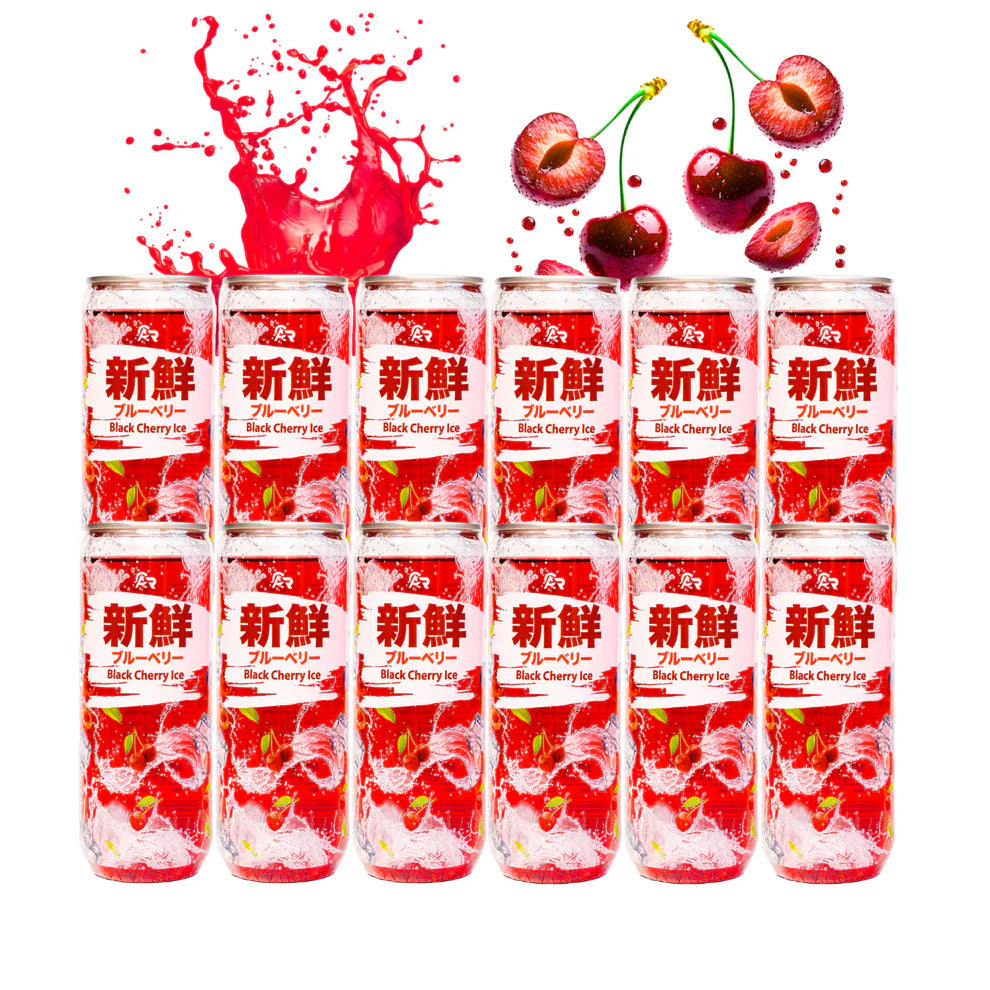 Asia - Black Cherry Ice 3er | 12er & 24er 330ml Packung
