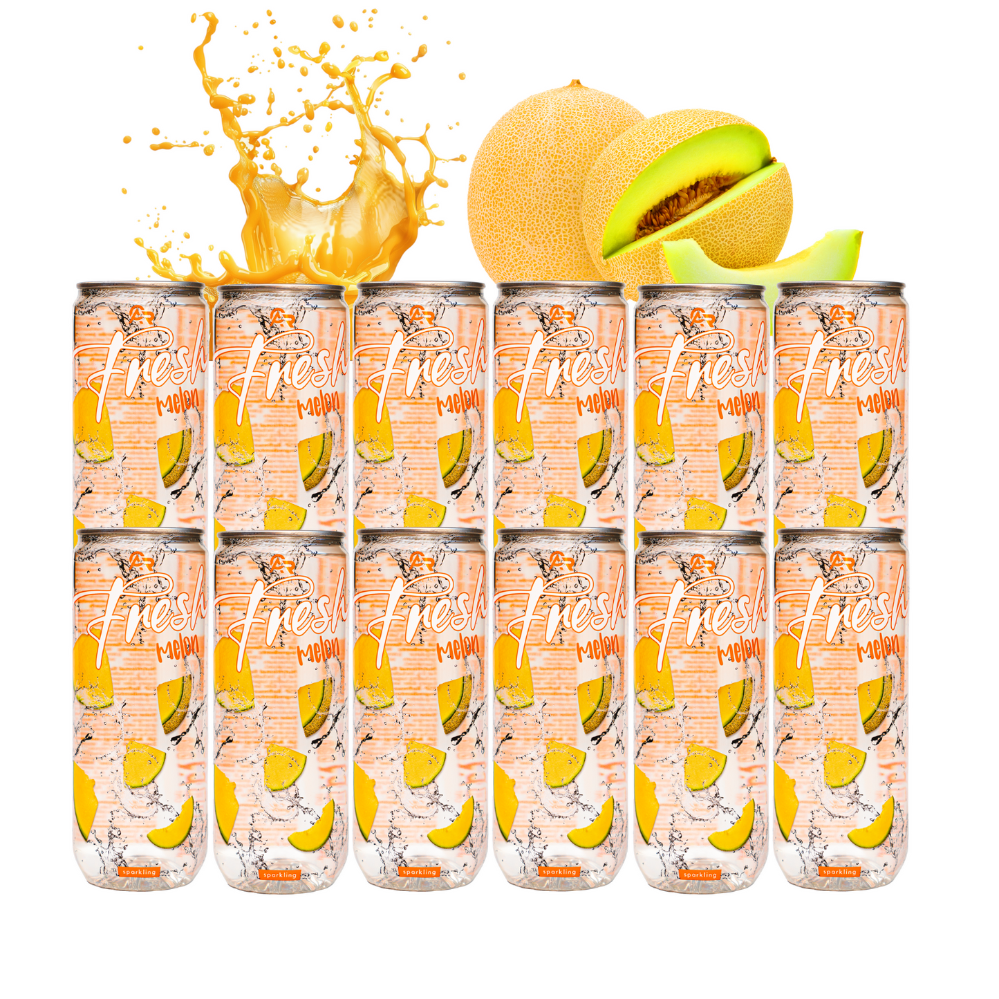 Fresh Melon Tray 12x330ml