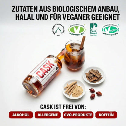 SENTIA CASK (700 ml) – alkoholfreier Botanical (0,0 % Alkohol) Whisky‑Alternative mit Eiche & Vanille