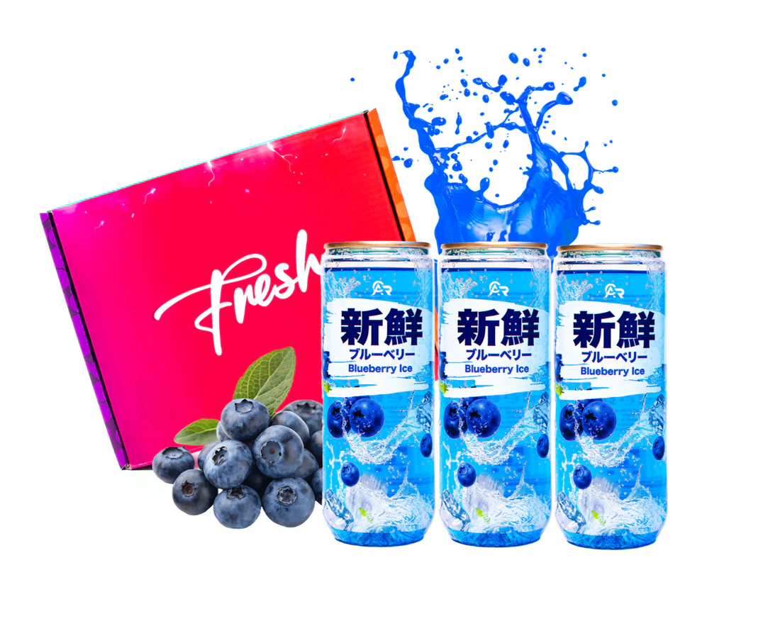 Asia - Blueberry Ice 3er| 12er & 24er 330ml Packung