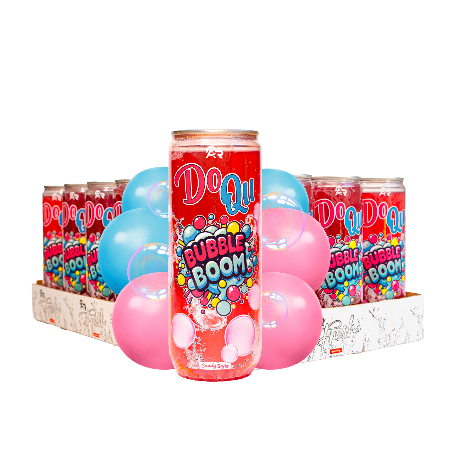 DoQu - Bubble Boom Candy Style 12'er Pack