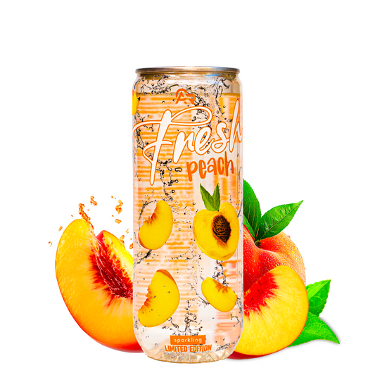 Fresh Peach Tray 12x330ml