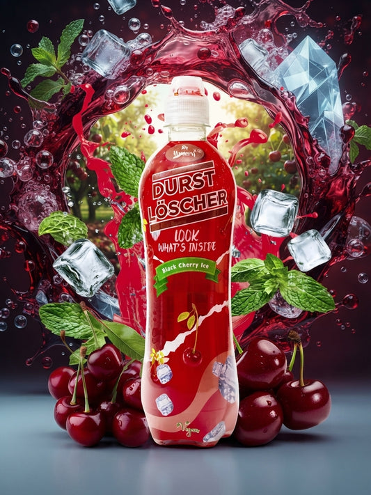 Durstlöscher Black Cherry Ice – 12×500 ml (12er Pack)