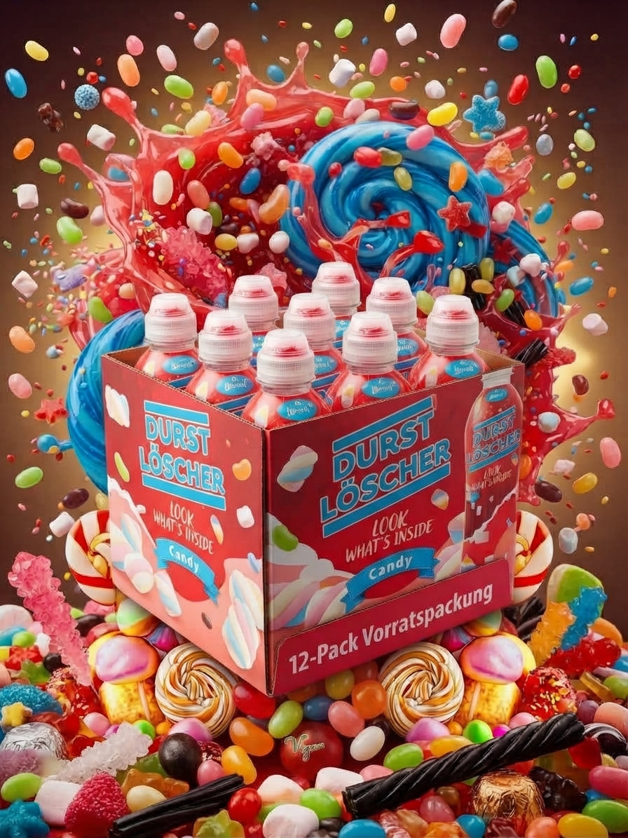 Durstlöscher Candy – 12×500 ml (12er Pack)