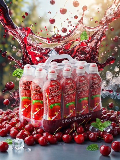 Durstlöscher Black Cherry Ice – 12×500 ml (12er Pack)