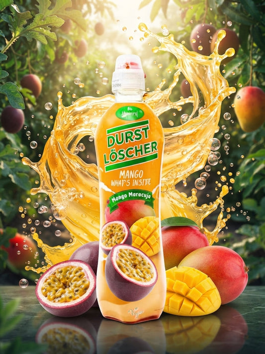 Durstlöscher Mango Maracuja – 12×500 ml (12er Pack)