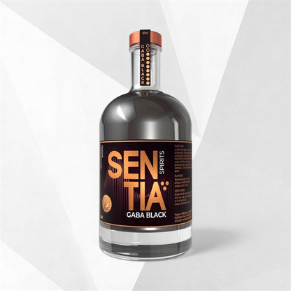 SENTIA GABA BLACK – alkoholfreier Botanical Drink (0,0 %) – 500 ml