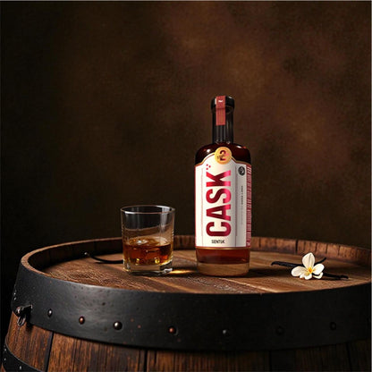 SENTIA CASK (700 ml) – alkoholfreier Botanical (0,0 % Alkohol) Whisky‑Alternative mit Eiche & Vanille