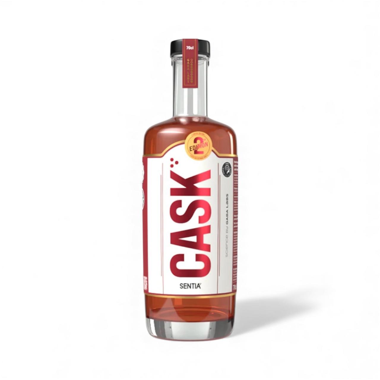 SENTIA CASK (700 ml) – alkoholfreier Botanical (0,0 % Alkohol) Whisky‑Alternative mit Eiche & Vanille