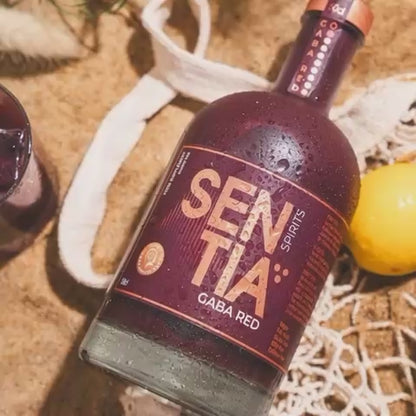 SENTIA GABA RED– alkoholfreier Botanical Drink (0,0 %) – 500 ml