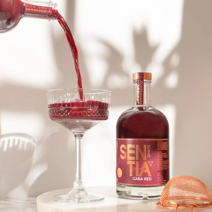 SENTIA GABA RED– alkoholfreier Botanical Drink (0,0 %) – 500 ml