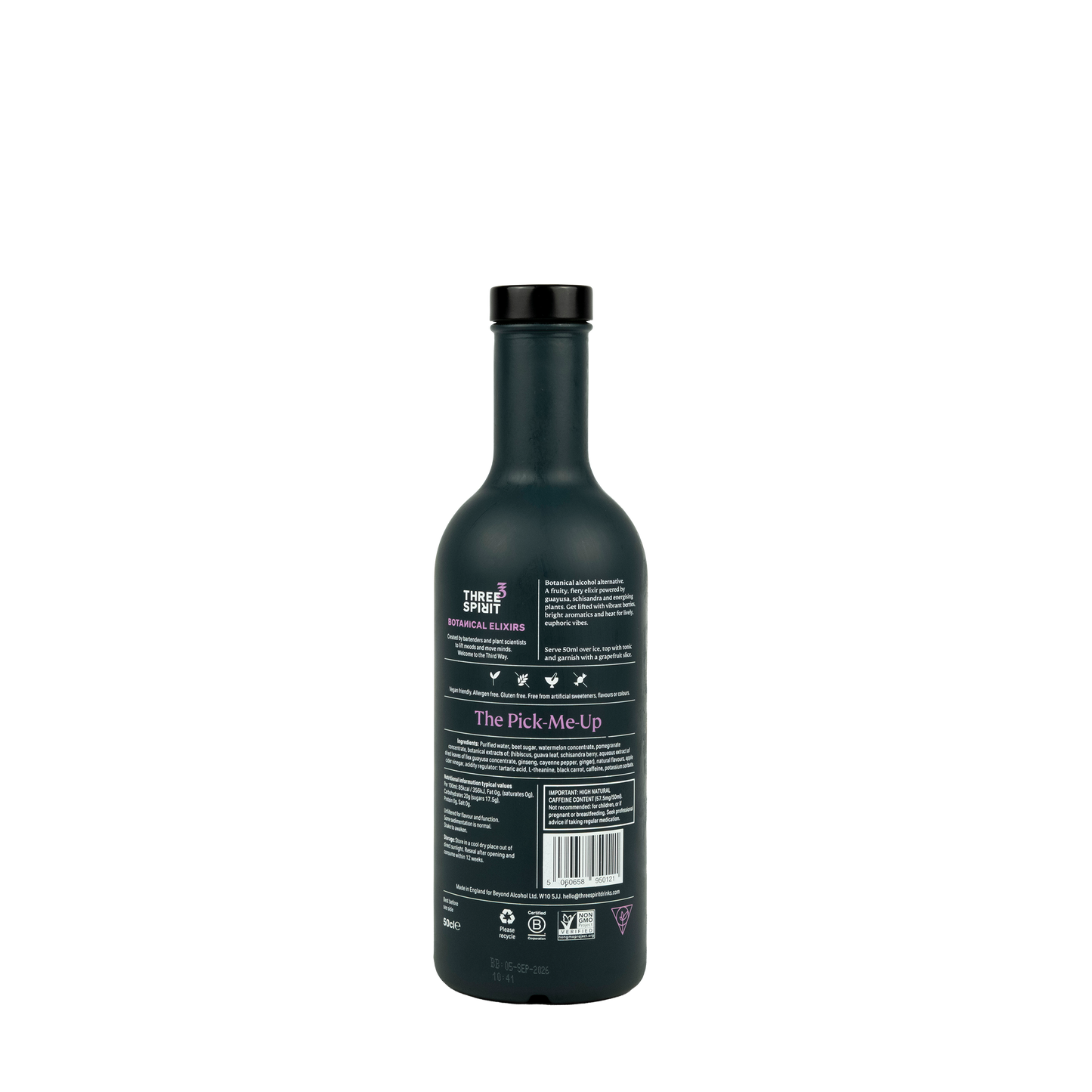 THREE SPIRIT® LIVENER – Alkoholfreier Premium-Spirit.(500 ml)